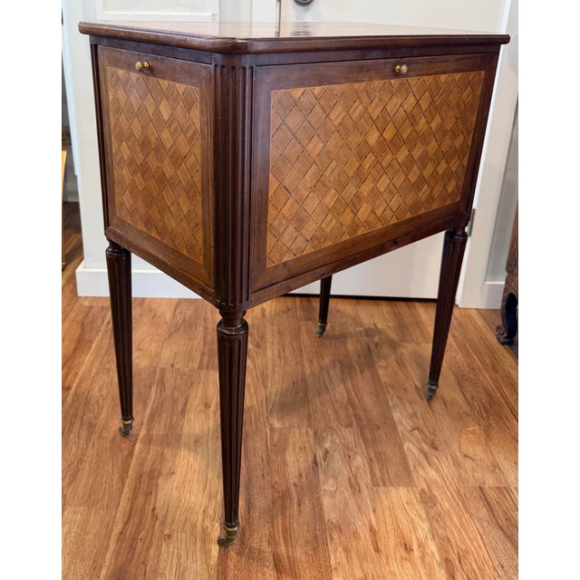 Louis XVI furniture (c. 1774–1792) is defined by a shift toward Neoclassicism, moving away from the elaborate curves of...