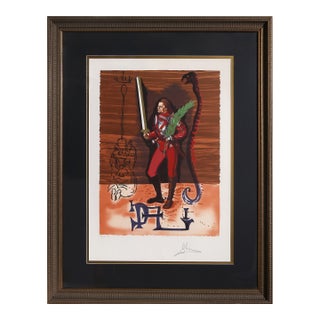 Christopher Columbus, 1979 Signed Lithograph by Salvador Dali For Sale