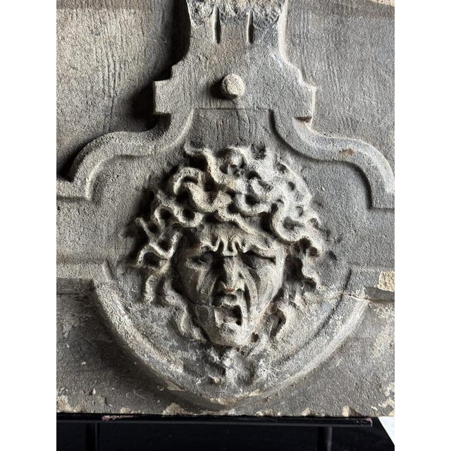 Carved Stone Fragment Medusa, 18th Century For Sale - Image 10 of 14