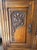 Wood English Edwardian Art Nouveau Walnut Sideboard with Hand-Carved Floral Panels, 1900s For Sale - Image 7 of 15