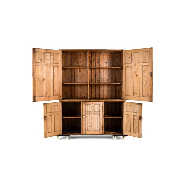 English House Keepers Cabinet in Pine For Sale - Image 4 of 14