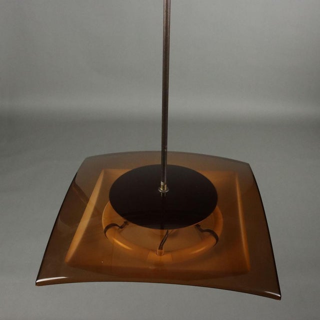 Vintage Methacrylate Ceiling Lamp from Stilux, 1960s For Sale - Image 13 of 15
