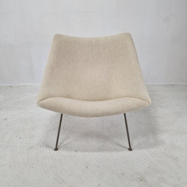 1960s Set of Oyster Chair with Ottoman by Pierre Paulin for Artifort, 1960s For Sale - Image 5 of 18