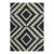 Rug & Kilim’s Contemporary Gift-Sized Flatweave Rug With Medallions in Black & Beige For Sale