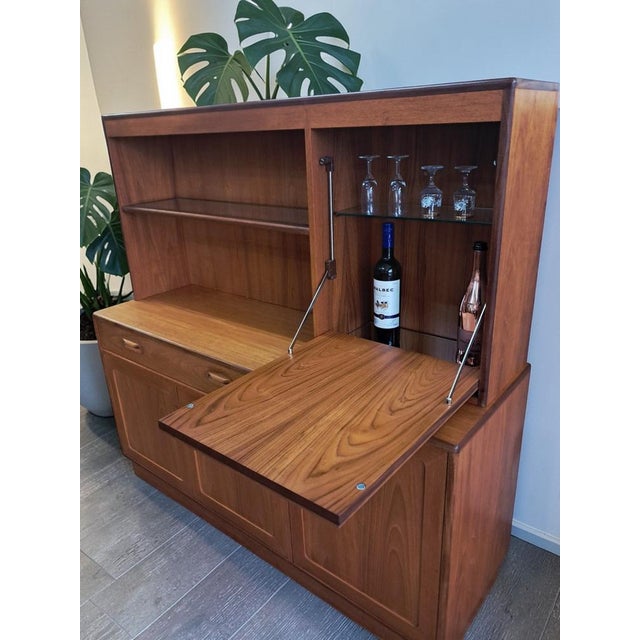 1970s Mid-Century Fresco Highboard in Teak from G-Plan, 1970 For Sale - Image 5 of 18