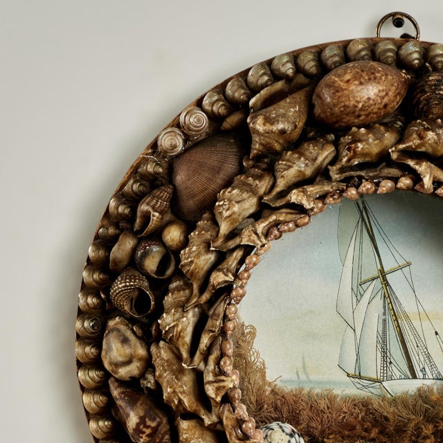 Pair of Antique British Colonial Sailors Valentine For Sale - Image 12 of 17