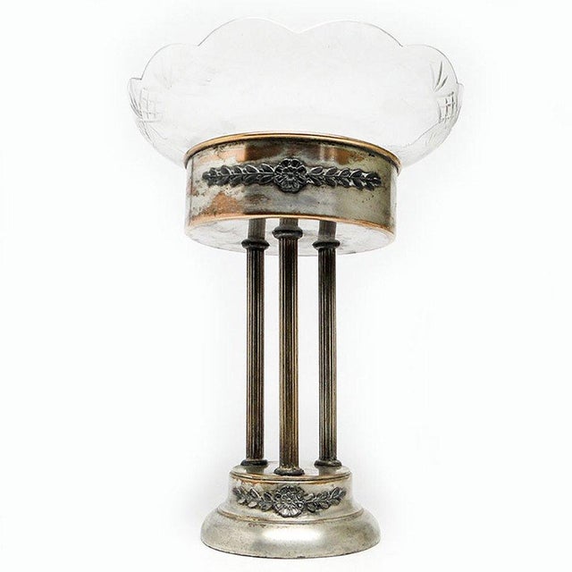 Art Nouveau Column Platter from Elw, Poland, 1900s For Sale - Image 17 of 17