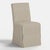 Spritely Home Slipcover for Stoffer Home x Cloth & Company for Lindy Dining Chair in Jane Stripe Burlap For Sale - Image 4 of 7