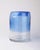 Blue to Clear Glass Vase, 2010s For Sale - Image 3 of 4