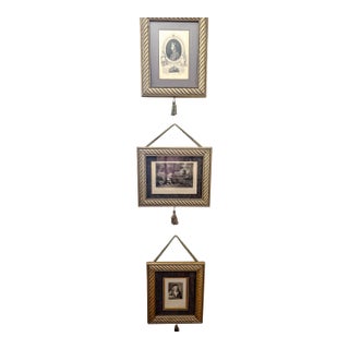 Late 19th Century Triple Gallery Set of King Henry, King James and and the Angel of God Called to Hagar Out of Heaven by E. Brandard - Set of 3 For Sale