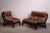 Dutch Brutalist Sofa and Chair by Gerard Van Den Berg for Montis, 1985, Set of 2 For Sale - Image 18 of 18