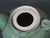 1990s Handmade Modernist Studio Pottery Teapot in Matte Green Glaze For Sale - Image 12 of 13
