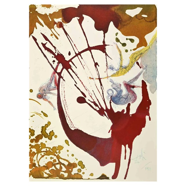 Salvador Dali, In the Beginning, Lithograph, 1964 For Sale