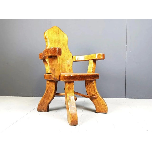 Vintage Brutalist Armchair, 1960s For Sale - Image 13 of 13