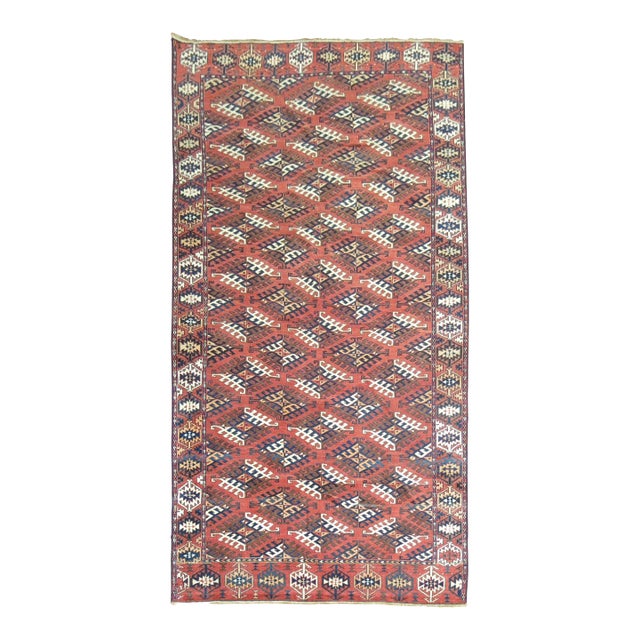 Tribal Antique Turkeman Tekke Rug For Sale
