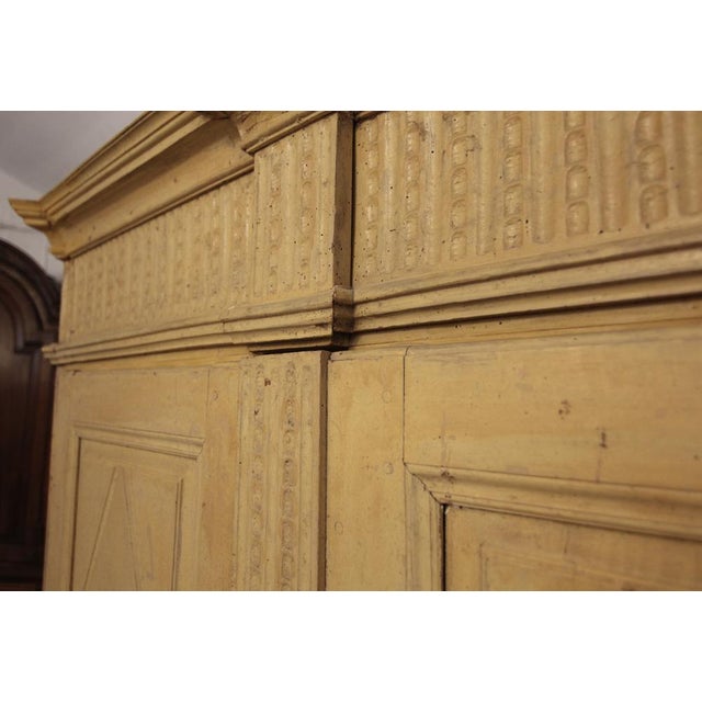 Neoclassical Painted Wardrobe, 1800 For Sale - Image 12 of 18
