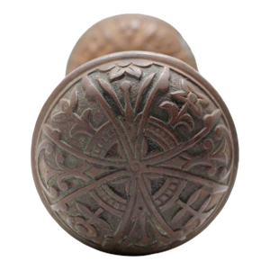 Antique Lockwood Bronze Aesthetic Entry Door Knobs