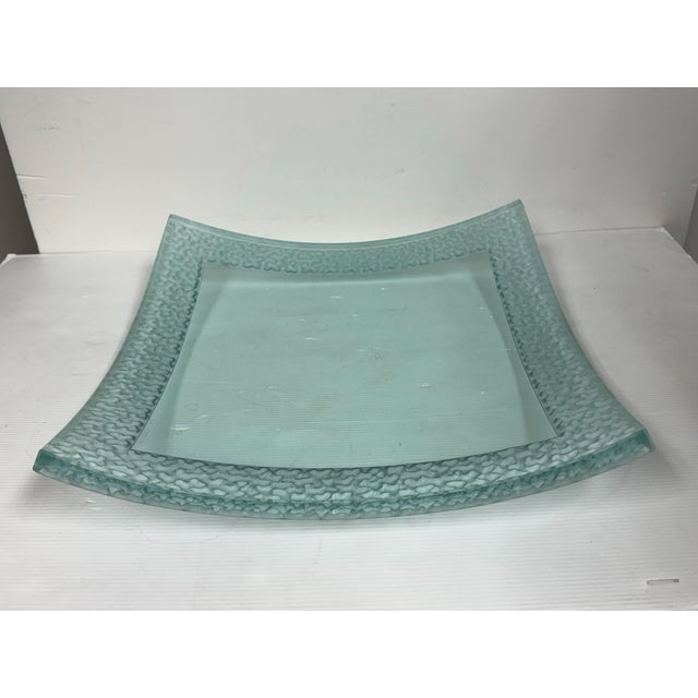 Stephen Schlanser Studio Art Glass Large Bowl, Circa 1998 For Sale - Image 4 of 12