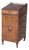 Antique English Burl 4 Drawer Leather Top Davenport C1880 For Sale