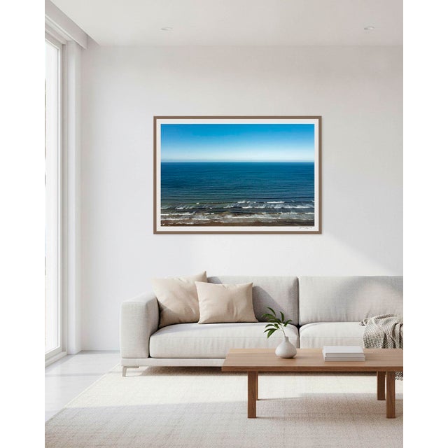 "Sea_Sky_007" Contemporary Aerial View Limited Edition Photograph by Bernhard Lang For Sale - Image 4 of 9