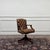 Brown Chesterfield Brown President Office Chair For Sale - Image 8 of 8