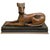 A fantastic vintage hand-carved wood Italian greyhound dog sculpture on a composite stand with a speckled finish. This is...
