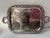 Large Silver-Plated Metal Tray, 1800s For Sale - Image 11 of 16