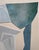 "Im Blue 1" Original Mixed-Media Collage on Paper by Zac Woodiel For Sale - Image 4 of 7