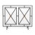 Gray French Style Fireplace Screen For Sale - Image 8 of 8