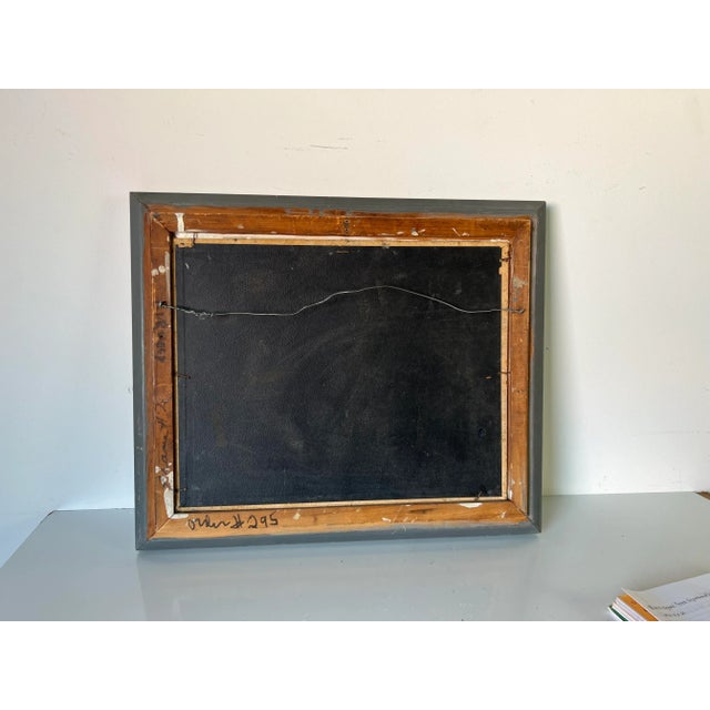 Vintage Paris Street Scene Impressionist Original Oil Painting , Signed/ Sold For Sale - Image 11 of 12