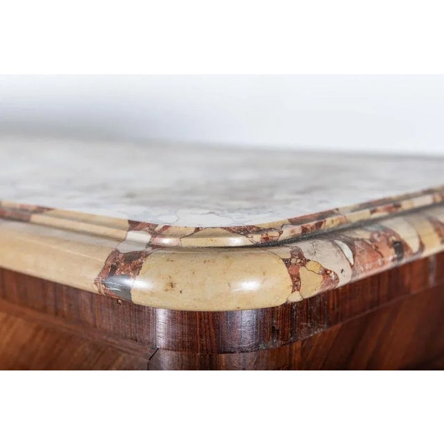 Wood 19th Century French Walnut Armoire or Bookcase For Sale - Image 7 of 17