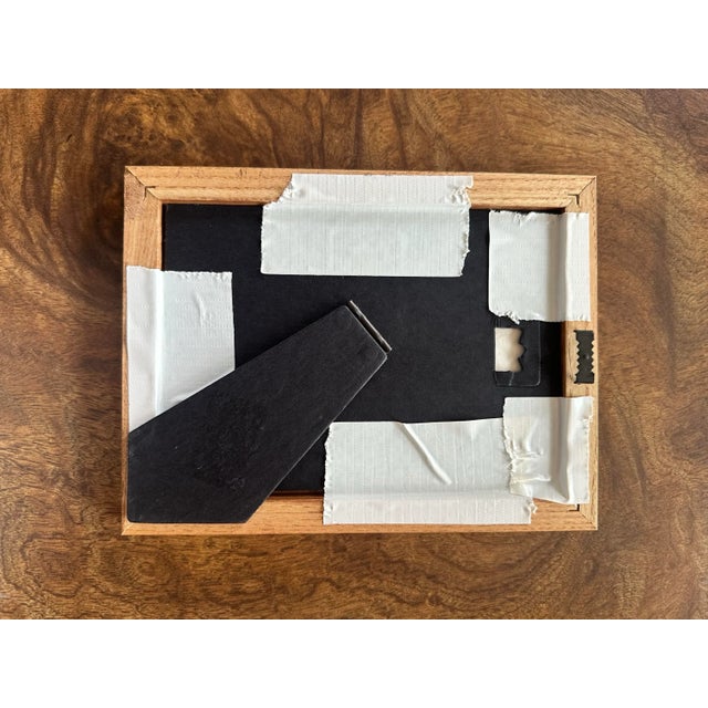 Contemporary “Perched” Signed Original Framed Watercolor by Nancy Smith For Sale - Image 3 of 3