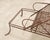 Rose Tarlow Melrose House Twig Iron Garden Chaise Lounge For Sale - Image 15 of 18