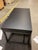 Solid natural wood desk featuring a black finish, solid iron hardware, and two drawers on either side of desk. Dimensions:...