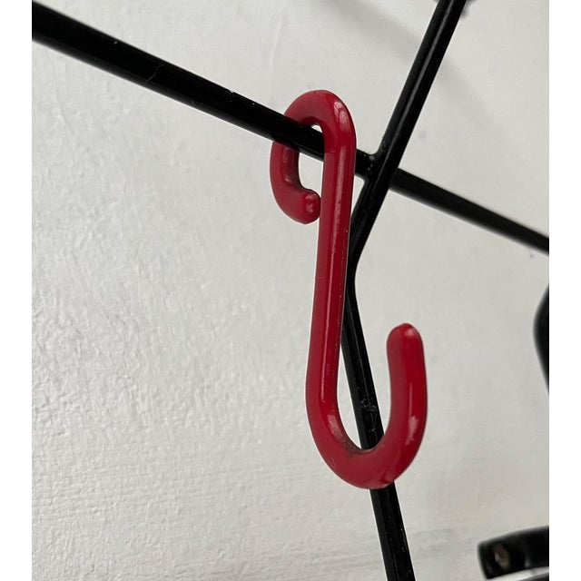 Mid-Century German Minimalist String Coat Rack, 1960s For Sale - Image 14 of 18