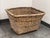 French Gander & White French Woven Wicker Basket, Vintage For Sale - Image 3 of 12