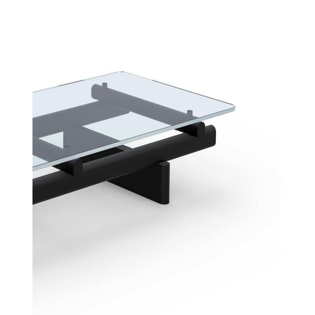 Sengu Coffee Table in Walnut & Glass by Patricia Urquiola For Sale - Image 9 of 18