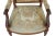 Set of 19th Century French Carved Walnut Tapestry Armchairs, 1870 For Sale - Image 3 of 9