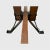 Wood Bookcase in Wood and Iron in the Style of Gianfranco Frattini, Italy, 1950s For Sale - Image 7 of 9