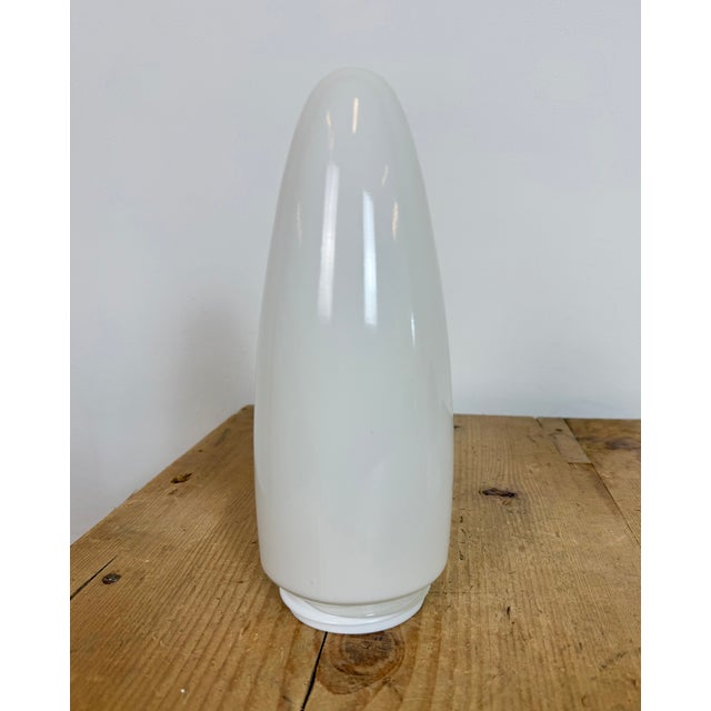 Industrial White Bakelite Wall Light with Milk Glass from Elektrosvit, 1950s For Sale - Image 14 of 18