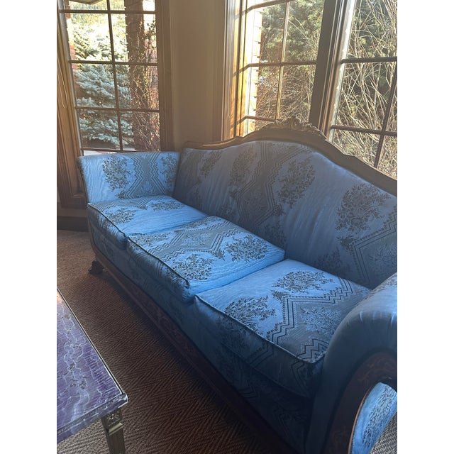 A finely crafted Austro Hungarian Empire Style sofa dating from mid 19th century (part of 3 pieces, 2are 1 seat...