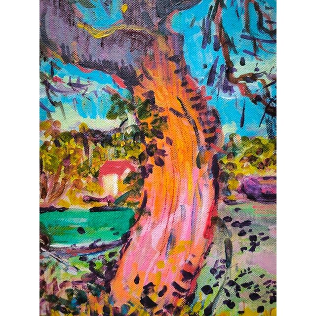 Early 21st Century Linda Clerget, Solar Harmony, Acrylic For Sale - Image 5 of 8
