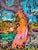 Early 21st Century Linda Clerget, Solar Harmony, Acrylic For Sale - Image 5 of 8