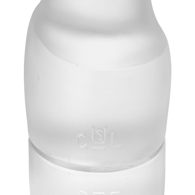 Glass Leer Dam Holland Frosted Glass Madonna & Child Art Deco Figure, 15" For Sale - Image 7 of 13