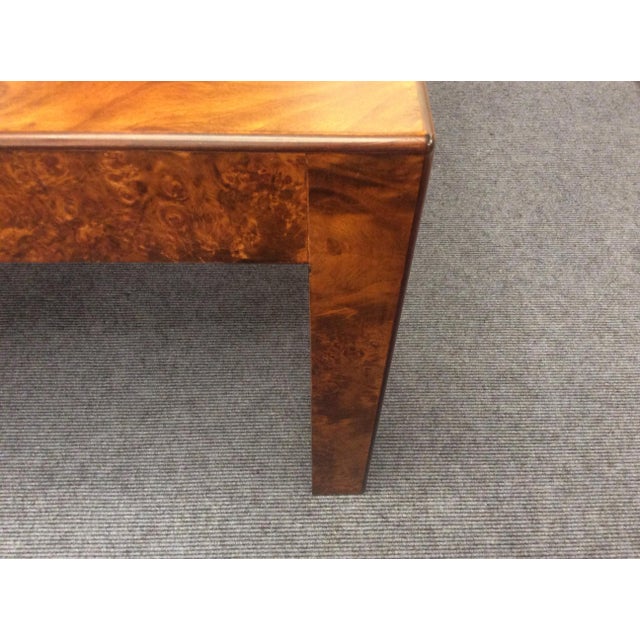 Burl Wood Side Table | Chairish