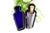 Perfume Bottle in Glass and 15 Karat Gold For Sale - Image 5 of 6