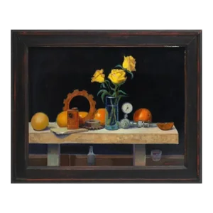Framed Oil Painting on Board by Chilean Artist Pablo Taboada