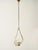1940s Murano Glass and Brass Flower Pendant Light from Barovier, Italy, 1940s For Sale - Image 5 of 13