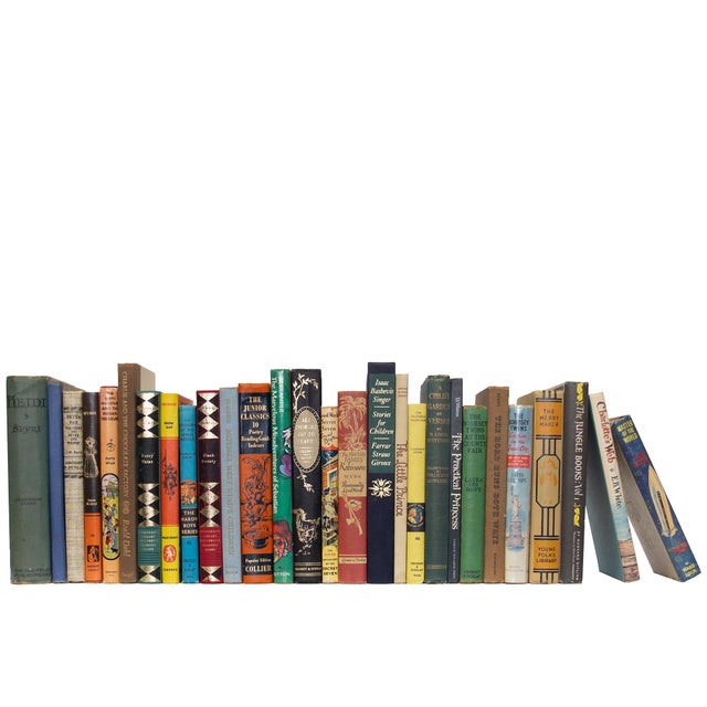 Mid-Century Modern Vintage Children's Books Set - 10-12 Pieces For Sale - Image 3 of 3