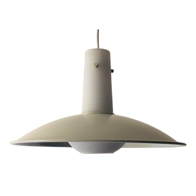 Lamp with Opaline Shade from Limburg, Germany, 1960s For Sale